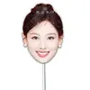 Máscara de Broma de Kim Dahyun y Zhou Ziyu de Twice para Bloqueo de Puerta de Boda, Recogida en el Aeropuerto, Merchandising de Apoyo para Conciertos