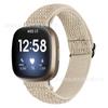 Adecuado para correa Fitbit versa4/sense2 versa3 tejido de nailon espiga correa elástica ajustable