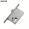 Cuerpo de cerradura de gancho para puerta corredera estándar europeo directo de fábrica margen 30/50 acero inoxidable cuerpo de cerradura de gancho simple cuerpo de cerradura de gancho engrosado