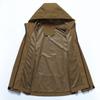 Fábrica de origen: ropa de carga de una sola capa para exteriores nueva de otoño e invierno para hombres y mujeres, ropa de montañismo de color dopamina, senderismo
