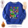 Suéter para niños 2025 nuevo Sprunki caja de ritmo musical juego periférico ropa algodón chaqueta forrada de vellón 9