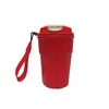 Taza Térmica de Acero Inoxidable 316 de Moda Transfronteriza, Taza de Cola, Taza de Café Portátil de Mano con Correa, Taza Térmica Personalizable