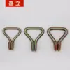 Ningbo 2 polegadas 50mm galvanizado Dupla Fileira Gancho J catraca tensor tensor gancho tensor gancho triângulo
