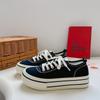Zapatos Blancos de Lona Transpirables Estilo Coreano Aidemeng para Mujer Verano 2024 Nuevos Casuales con Cordones Cómodos TP375