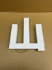 Letras Planas Iluminadas em Aço Inoxidável LED para Fachadas de Lojas de Rede de Cafeterias, Sinalização 3D em Inglês, Suporta Customização em Acrílico