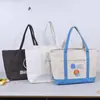 Bolsas de lona publicitarias personalizadas con logo impreso, bolsas de tela de algodón para instituciones educativas y de capacitación, bolsas de compras ecológicas personalizadas