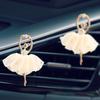 Clip de Perfume para Salida de Aire de Coche Muñeca Ballet de Ensueño Película de Fragancia para Salida de Aire Acondicionado de Coche Accesorios de Coche