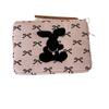 Exportação Coreia do Sul estilo ins nova bolsa fofa de ursinho preto para tablet 11/13 polegadas bolsa protetora para laptop