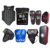 Protección corporal de artes marciales engrosada mejorada anti-grietas equipo protector de lucha equipo protector de lucha de boxeo equipo protector de Sanda