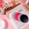Espejo Redondo Pequeño de Alta Definición Espejo de Plástico Portátil Maquillaje Espejo Pequeño de Maquillaje con Logo Imprimible