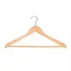 Percha Percha de Madera Percha para Adultos Percha Sin Costuras Antideslizante Arce Madera Varios con Ranura Tienda de Ropa Hotel Hogar