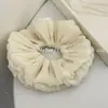 Scrunchie Plissado Estilo Coreano com Toque de Luxo, Elástico de Cabelo Despojado, Acessório de Cabelo da Moda, Ornamento de Cabelo Versátil, Elástico de Cabelo de Intestino de Porco