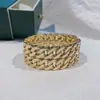 Pulsera Oro Rosa Wholesale para Mujer con Apertura Calada Diseño Original Transfronterizo Personalizado Brazalete Joyería de Aleación de Gama Alta