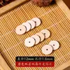 Cuentas de turquesa en stock, cuentas sueltas para pulseras DIY, accesorios de turquesa de alta densidad al por mayor