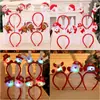 Diadema Brillante de Navidad, Aro para la Cabeza, Diadema para Fiesta Navideña, Cornamentas de Reno para Fiesta Navideña Empaquetadas Individualmente