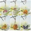 Amapola DIY Resina de Cristal Colgante de Collar para Suéter Molde de Silicona con Etiqueta Redonda de Hueso con Forma de Abanico Ovalado