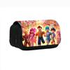 Bolsa de Lápices de Doble Capa con Estampado de Roblox al Por Mayor Transfronterizo, de Dibujos Animados, para Estudiantes de Primaria y Secundaria, Jardín de Niños, Bolsa de Almacenamiento de Papelería para Lápices