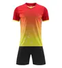 Traje de uniforme de futebol infantil de verão para treino de futebol, camisa, traje esportivo de competição masculina, pode ser logo918