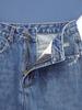 Aliexpress Transfronterizo Ropa Popular para Mujer Estilo Europeo y Americano Exportación Venta al por Mayor Zr Punto Jeans Silueta Arco de Cintura Alta