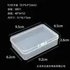 Caja de Almacenamiento de Plástico Cuadrada de Alta Transparencia para Joyería, Cuentas, Accesorios, Equipo de Pesca, Tapones para los Oídos, Caja Cuadrada Pequeña, Venta Directa del Fabricante