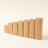 Venta al por mayor de Cajas de Papel Kraft Coloridas Listas, Cajas Ciega Pequeñas de Papel Kraft para Aceites Esenciales, Cajas Pequeñas Vacías de Empaque Exterior para Labiales