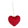 Amazon Corazón Accesorios para Árbol de Navidad Decoraciones Decoraciones Navideñas Adornos Colgantes Nuevos Adornos Colgantes Rellenos de Algodón de Terciopelo con Forma de Corazón