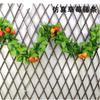 Rattan Sintético Planta Techo Restaurante de Frutas Decoración Planta Verde Granja Vegetal y Fruta Flor Enredadera Fruta Roja de Año Nuevo Artificial Alta