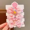 Accesorios para Niños Lindo Pasador de Pelo Kuromi Clip de Pelo para la Parte Trasera de la Cabeza Dibujo Animado Accesorio para el Cabello de Niñas Clip para Flequillo Lateral de la Frente