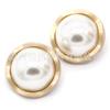 Botones Metálicos Estilo Chanel para Abrigo DIY Botones de Perla Gemelos Dorado Arena Botones de Pie Alto Botones Metálicos Estilo Chanel