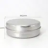 Caja Redonda de Aluminio de 40g D62*H22mm Crema de Hierbas Crema de Manos Caja de Empaque Cosmético Caja de Almacenamiento Modelo Personalizable