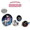 Insígnia Dupla Flash para Pet 246-255 Novo Design 75mm 58mm Insígnia de Folha de Flandres Colaboração de Mercadoria de Anime Refletiva