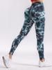 Calças de Yoga Tie-Dye Transfronteiriças para Mulheres, Cintura Alta, Ajuste Justo, Leggings Esportivas de Secagem Rápida, Levanta Bumbum Pêssego, Calças de Compressão para Corrida e Fitness