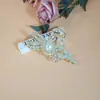 Oferta Especial Transfronteiriça Moda Acessórios de Cabelo Coque Grampo de Cabelo Presilha de Tubarão Presilha com Strass Acessório de Cabelo em Formato de Coração Gravata Borboleta Grampo de Cabelo para Menina