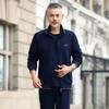 Traje de Primavera para Papá Chaqueta Abrigo para Hombre Mediana Edad y Ancianos Traje Deportivo para Hombre Nuevo Primavera y Otoño Ropa para Mediana Edad