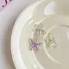 Acrílico Transparente Joyería Colorida Estrella de Mar UV Estrella de Cinco Puntas Cuentas Hecho a Mano DIY Cadena para Teléfono Móvil Accesorios de Collar