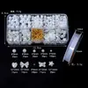 10 Grades Pérola de Imitação Plástico ABS Contas Soltas Contas para Enfiamento Conjunto Combinado Artesanato DIY Corrente de Celular Acessórios de Colar