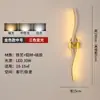 Fornecimento Direto Transfronteiriço Luminária de Parede Linha Minimalista Lâmpada de Grelha para Parede de Fundo de Sala de Estar Moderna Nórdica Lâmpada de Cabeceira Simples para Quarto