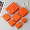 En stock Cielo y Tierra Cubierta Caja de Empaque para Joyería Caja de Joyería Impresa Clásica para Anillo Pulsera Collar Caja de Regalo para Empaque de Joyería