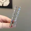 2026 Nova Presilha de Cabelo Exquisita Super Brilhante com Strass, Presilha de Cabelo para Testa, Presilha Jacaré, Acessório de Cabelo Versátil para o Dia a Dia