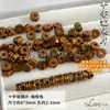 Xujiang Escultura em Madeira Maciça Espaçador Cruz Espaçador Diamante Estrela Lua Semente de Bodhi Contas de Pulseira Acessórios de Joias DIY