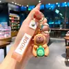 Celebridad de Internet Caricatura Capibara Llavero Colgante Muñeca Decoración de Bolso Máquina de Garra Regalo Pequeño Venta al por Mayor