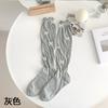 [Doudou Youmi] Meias Femininas Ins Meninas Celebridade da Internet Estilo Ballet Meias Felpudas Algodão Puro Primavera & Outono Meias Novas de Bezerro