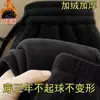 Fabricante Directo Forro Polar de Doble Cara Aislamiento Térmico Pantalones de Hombre Forrados de Polar Pantalones Calientes de Polar Color Sólido Casual Otoño e Invierno Talla Grande Pantalones Largos