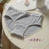 Ropa Interior de Algodón Puro al por Mayor de Fábrica para Mujer, Calzoncillos Dulces Estampados para Estudiante, Ropa Interior para Mujer de Talla Grande
