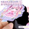 ¿Puede Lulu Fairy Wonderland Series Etiqueta Adhesiva Suave Marcador Magnético Traje de Dibujos Animados Lindo Etiqueta de Llave Etiqueta Adhesiva Material?