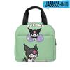 3D Novo Impresso Sanrio kuromi kuromi Picnic Bag Escola Primária Estudante Portátil Saco de Gelo Saco de Almoço Infantil