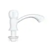Lavabo Doméstico de Apertura Rápida Extendido de 1/2 Pulgada Grifo de Plástico para Uso de Ingeniería, Lavabo para Lavar Verduras, Grifo de Agua Fría Único, Lujo Ligero