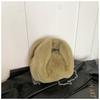 Bolso de Pelo de Moda Transfronterizo de Nicho para Mujer 2026 Nuevo Otoño e Invierno Bolso de Mano y Bolso Cruzado Versátil con Cadena