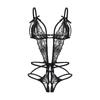 Lencería Sexy Traje Pasión Deseo Puro Sexy Mono Sin Quitar Pechos Pequeños Tentación Cama Qqny Pijama Transparente para Mujer