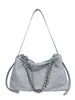 Bolsa Yuezileng 2026 Nova Bolsa de Verão Feminina, Luxo Leve de Alta Qualidade Nicho Ombro Único Grande Capacidade Transversal Bolsa de Balde